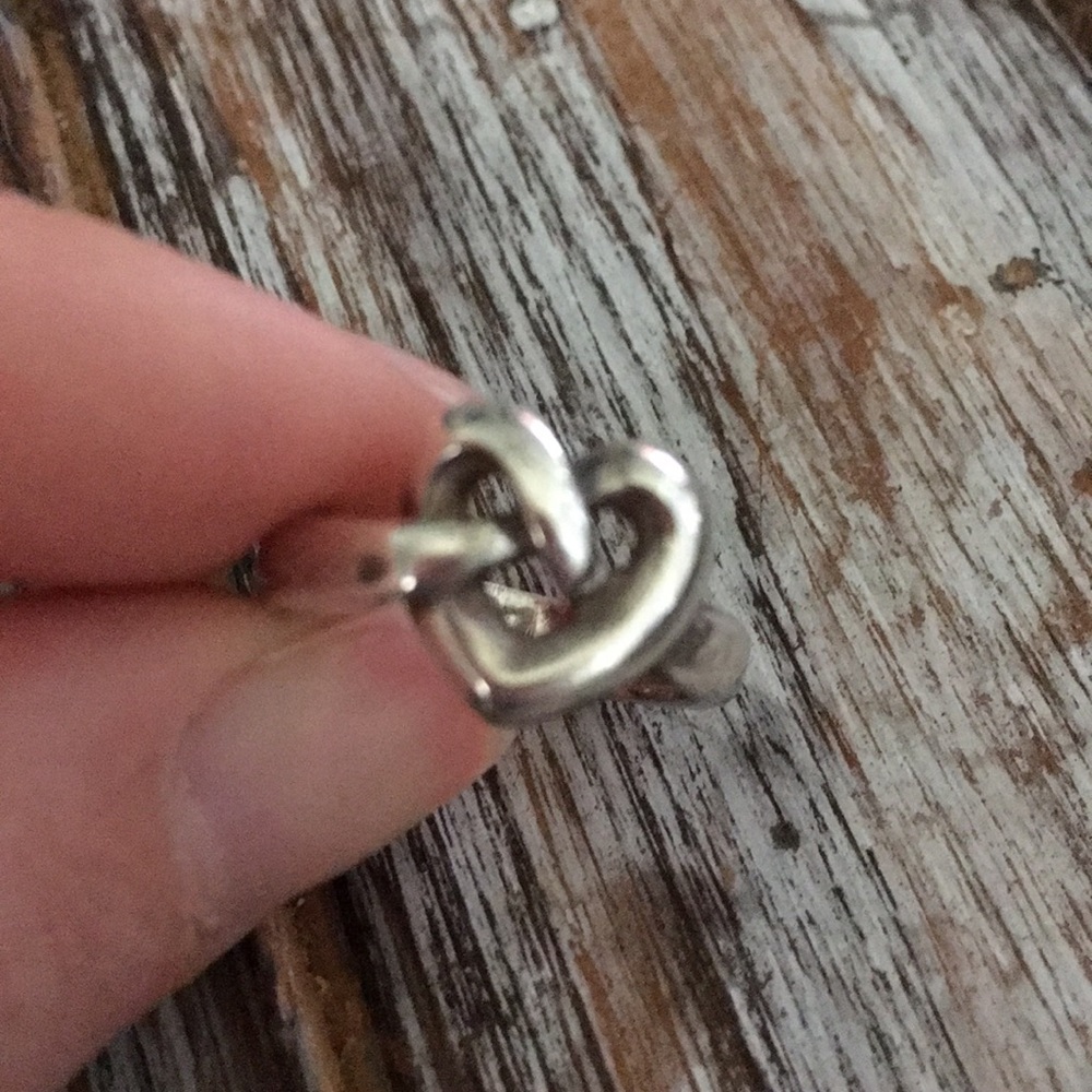 James Avery heart knot ring size 6
